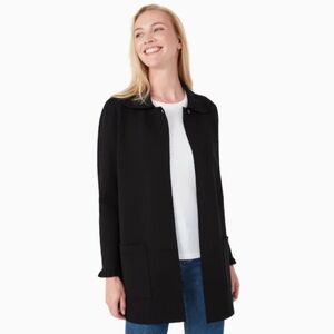 Kate Spade Ruffle Sweater Blazer